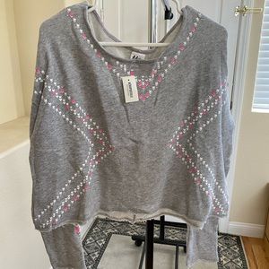 Aeropostale gray sweatshirt size large